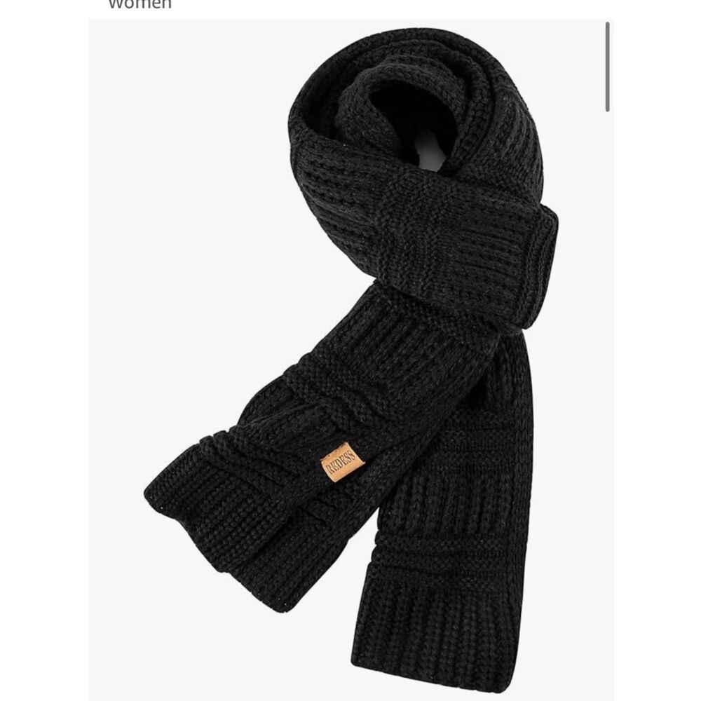New REDESS Women's Long Knit Scarf Big Wrap Thick Winter Large Chunky Scarf